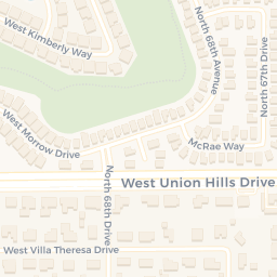 Map Of Abrazo Arrowhead Campus Where Is Located Abrazo Arrowhead